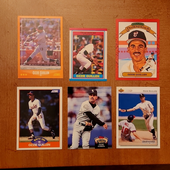 Ozzie Guillen 19 Baseball Trading Cards - Picture 1 of 5